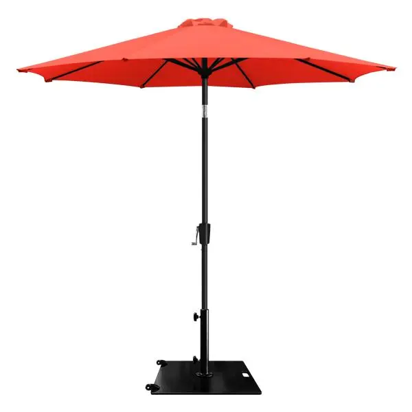 Bali Patio Umbrella – Premium Aluminum & Steel Hybrid Outdoor Sunshade with Crank Lift