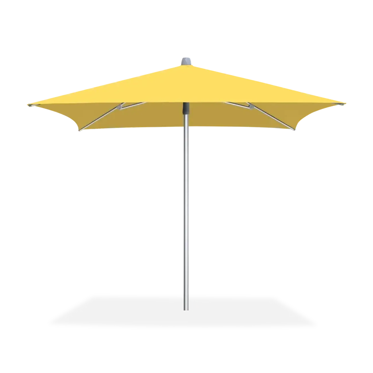Marco Crankless Push-Up Patio Umbrella – Modern Premium Square Sunshade