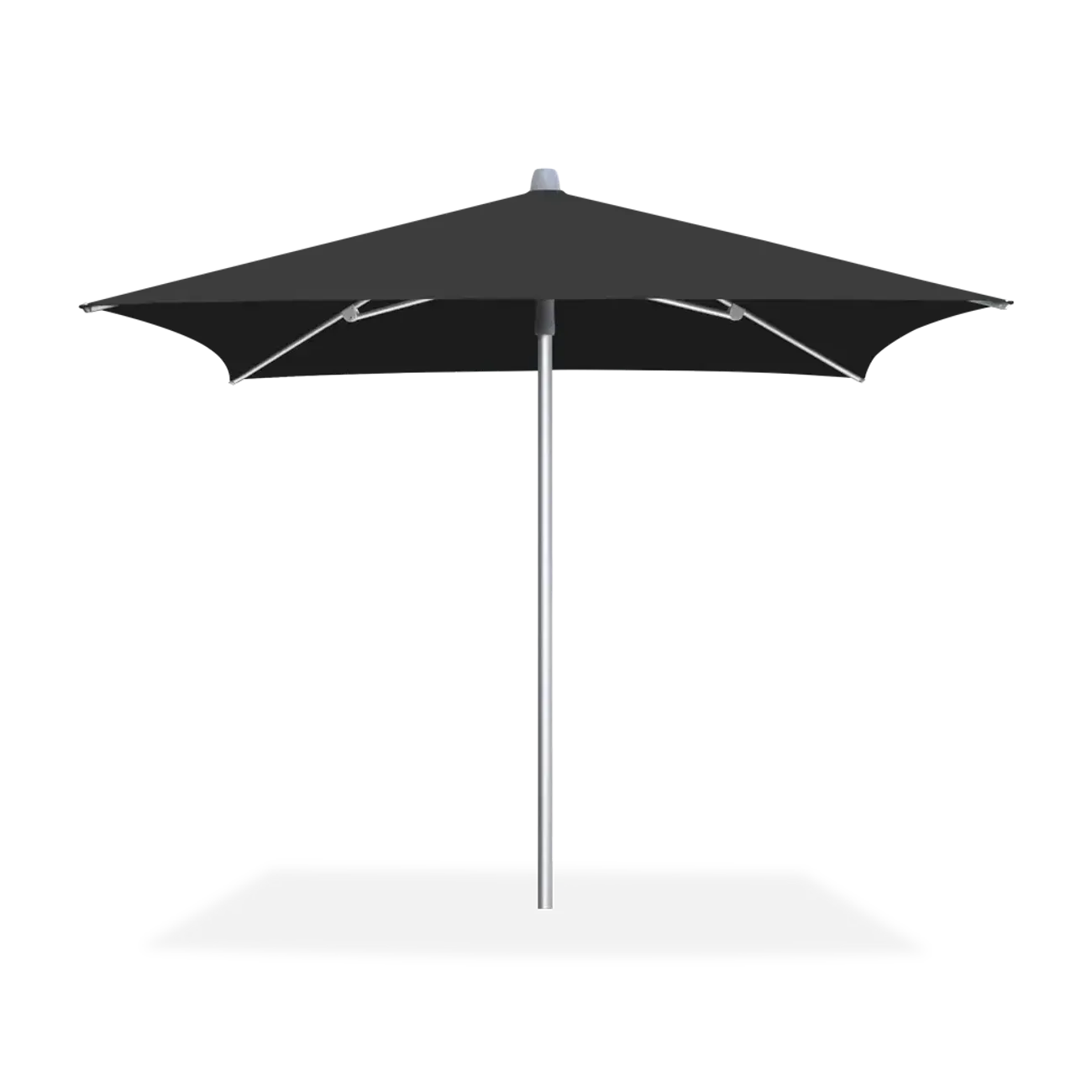 Marco Crankless Push-Up Patio Umbrella – Modern Premium Square Sunshade